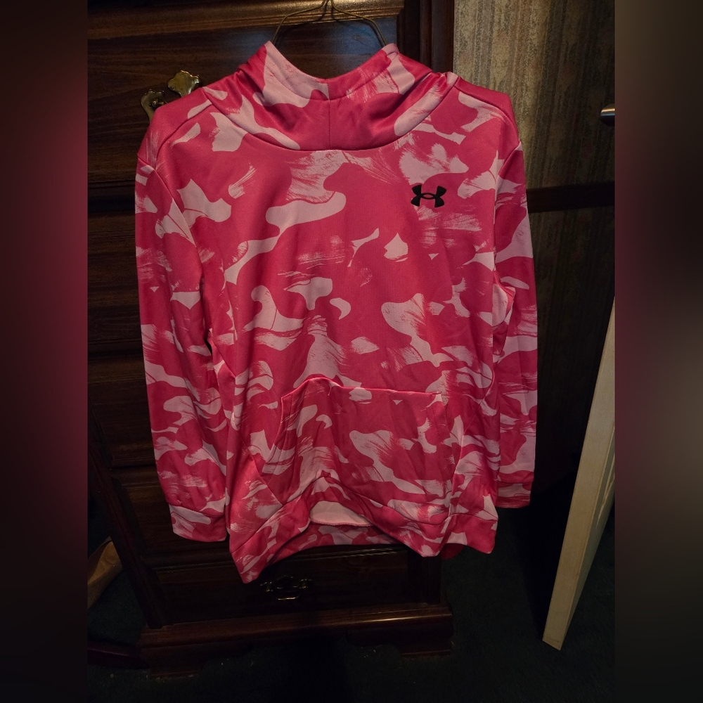 Under Armour Pink Camo Hoodie